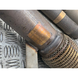 Renault Megane milltek exhaust system turbo back RS MK3
