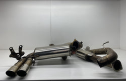 Audi S3 exhaust system full turbo back custom 8P 2009
