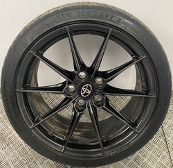 Toyota Yaris GR alloy wheel tyre 18" circuit pack 2021