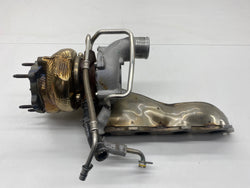 Audi RS6 Turbo charger left C7 exhaust manifold complete 079145721B