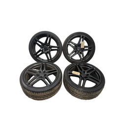 Honda Civic alloy wheels 18" alloys set black Type R FN2 2008