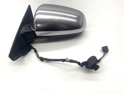 Audi S3 wing mirror passenger left side brushed aluminium 8P 2008