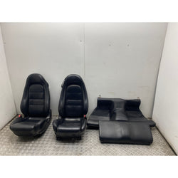 Mazda RX7 seats interior front rear black leather FD3S 1993