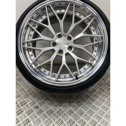 Toyota Supra Forged alloy wheel with tyre 6AD 2.56 2 piece 2020 Pro GR 235 35 19