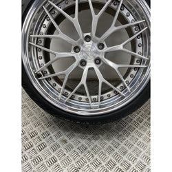 Toyota Supra Forged alloy wheel with tyre 6AD 2.56 2 piece 2020 Pro GR 265 35 19
