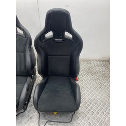 Toyota Supra Recaro seats front pair suede leather 2020 Pro GR