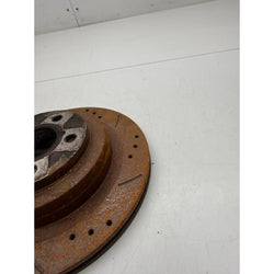 Subaru Impreza brake discs rear pair drilled grooved brakes WRX 2007 2.5L