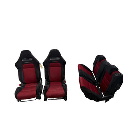 Honda Civic seats front rear interior Type R FN2 2008