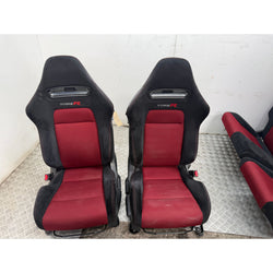 Honda Civic seats front rear interior Type R FN2 2008
