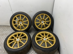 Subaru Impreza alloy wheels prodrive alloys 17" 2.0 turbo STI 2005 225/45/17