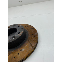 Mazda RX7 brake discs pair rear drilled grooved FD3S 1993