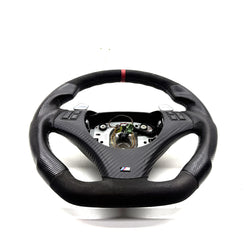 BMW 335i steering wheel flat bottom carbon alcantara E92 3 Series 2009