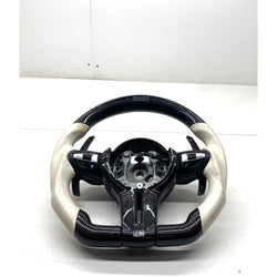 BMW M3 Carbon flat bottom led steering wheel F80 2015 3 Series