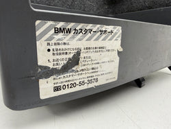 BMW 335i boot carpet compartment E92 3 Series 2009 712241507