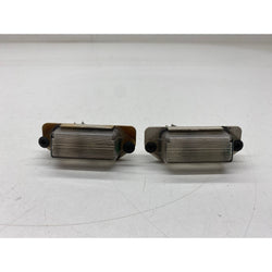 Mitsubishi Evolution rear number plate lights pair left right Evo 8 2003