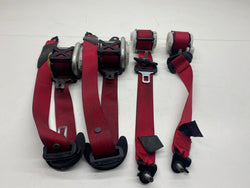 Honda Civic seatbelt set front rear seat belts red Type R FK2 2016 MK9