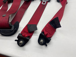 Honda Civic seatbelt set front rear seat belts red Type R FK2 2016 MK9