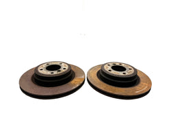 BMW 335i brake discs rear pair E92 3 Series 2009