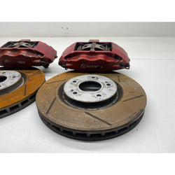 Mitsubishi Evolution Brembo brakes calipers discs front pair Evo 9 2006 Lancer