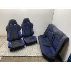 Mitsubishi Evo 6 Recaro seats front & rear Evolution Lancer VI 1999