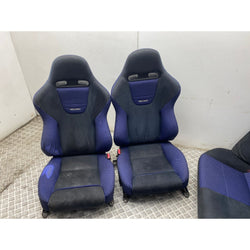 Mitsubishi Evo 6 Recaro seats front & rear Evolution Lancer VI 1999
