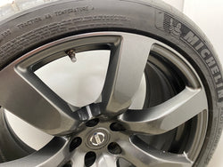 Nissan GTR Alloy wheel and tyre rear 305 30 20 R35 2009