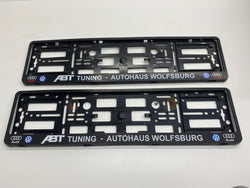 Audi TT RS Number plate surrounds 2010 TTRS 8j