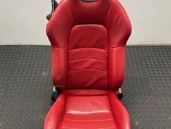 Honda S2000 seat red leather right side interior AP1 2000