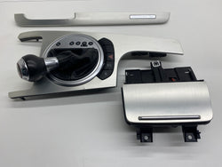 Audi TT RS gear knob ash tray dash trim brushed alloy 2010 TTRS 8J