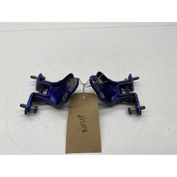 Mitsubishi Evo 6 door hinge pair hinges blue front left Evolution Lancer VI 1999