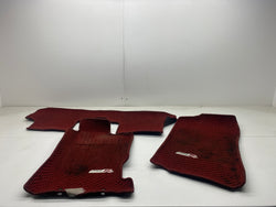 Honda Integra DC5 floor mats front rear set red Type R 2002