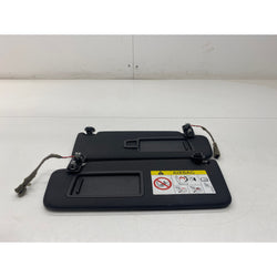 Volkswagen Golf R sun visors pair left right black VW Estate 2015