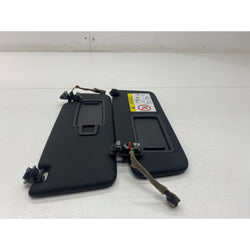 Volkswagen Golf R sun visors pair left right black VW Estate 2015