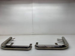Ssangyong Musso Saracen chrome rear side bumper bars left right pair 2019
