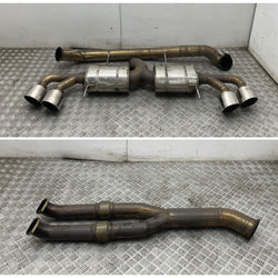 Nissan R35 exhaust system downpipe back 102mm GTR GT-R 2012