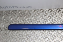 Vauxhall Astra MK4 Coupe Turbo Drivers right door moulding bump strip BLUE