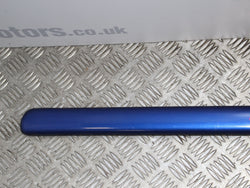 Vauxhall Astra MK4 Coupe Turbo Drivers right door moulding bump strip BLUE