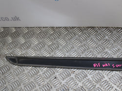 MK5 Astra 3 Door Passenger left front bump strip BLACK