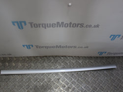 Vauxhall Vectra Drivers right front bump strip moulding SILVER
