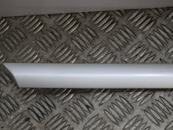 Vauxhall Vectra Drivers right rear bump strip moulding SILVER