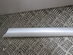 Vauxhall Vectra Passenger left rear bump strip moulding SILVER