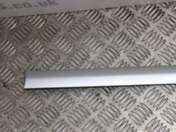 Vauxhall Vectra Passenger left front bump strip moulding SILVER