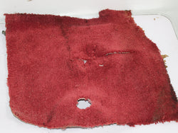 TVR Tuscan right drivers carpet trim red 2001