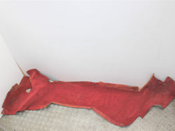 TVR Tuscan left console tunnel interior carpet trim red 2001