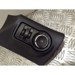 Astra J VXR GTC Headlight control switch & surround cover