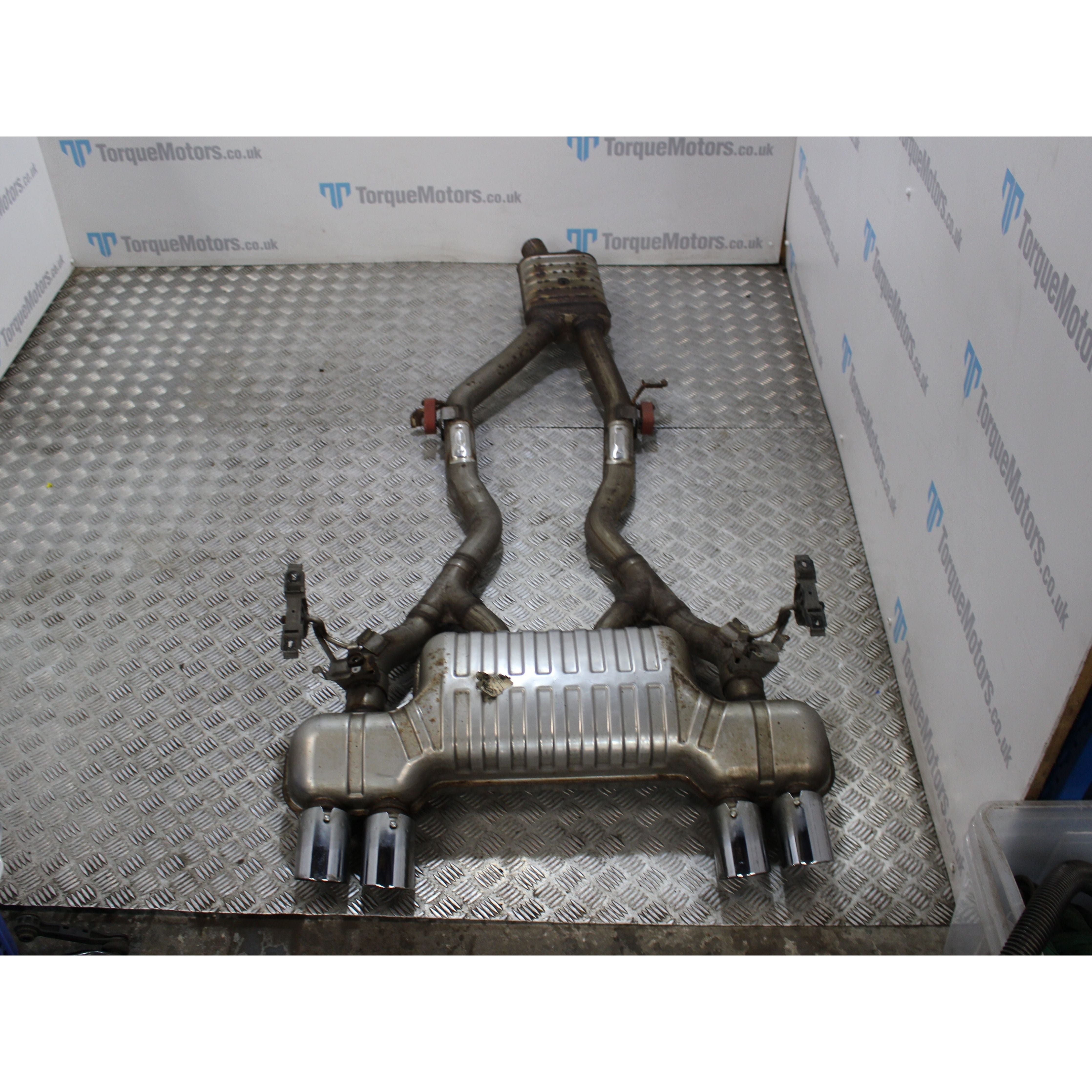 BMW M4 F82 Exhaust system back box Torque Motors
