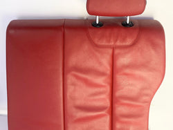 BMW M240i rear seat back 2019 2 Series red leather