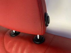 BMW M240i rear seat back 2019 2 Series red leather