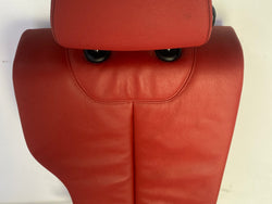 BMW M240i rear seat back 2019 2 Series red leather