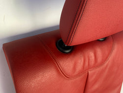 BMW M240i rear seat back 2019 2 Series red leather